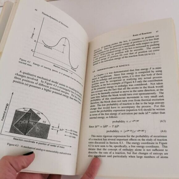 1964 Structure and Properties of Materials Vol II Thermodynamics Book Engineer - Picture 9 of 9